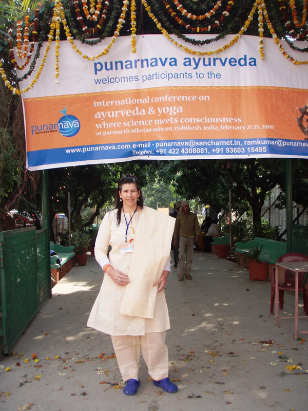 Asharam Parmath Niketan em Rishikesh India