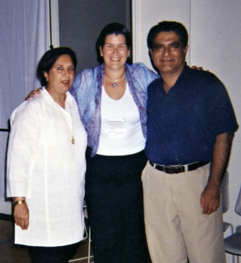 Eu, Deepak Chopra e Rita Chopra