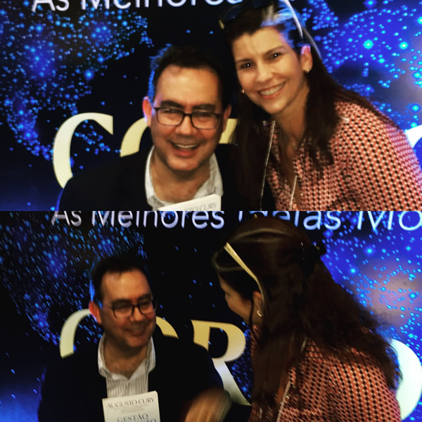 Com Augusto Curi no Congresso de Inteligencia Emocional em Campinas