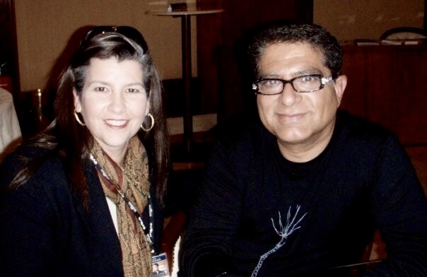 Eu e Deepak Chopra