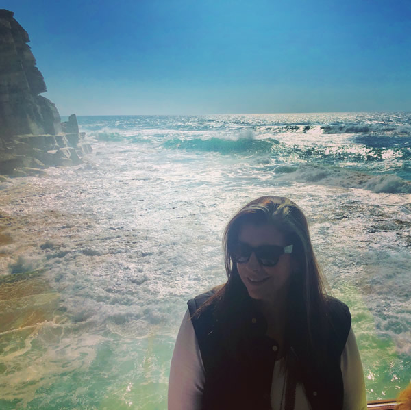 Curtindo um dos meus quantos preferidos em Azenhas do Mar- PT